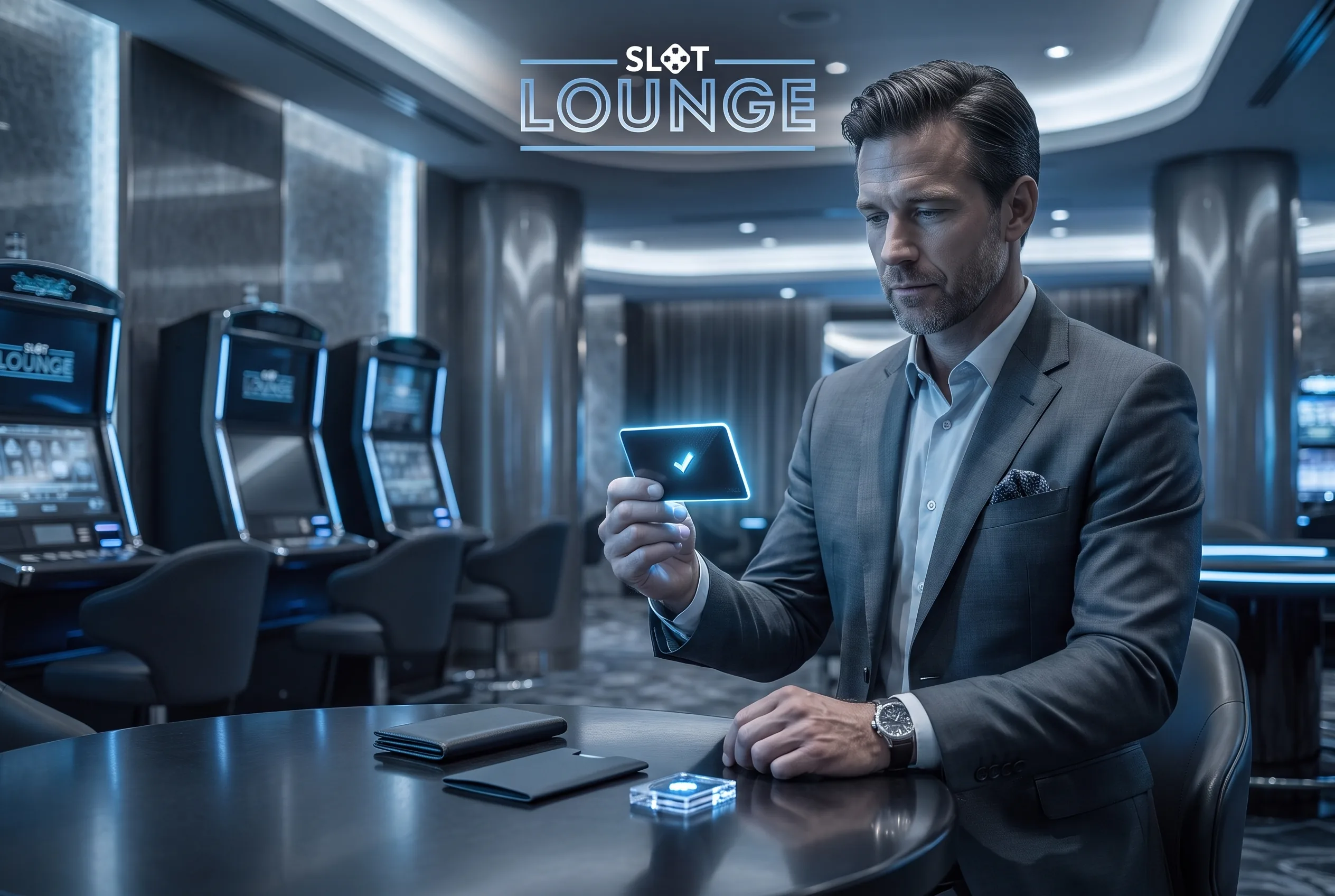 Slotlounge account registration illustration